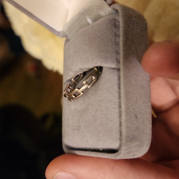 Vintage Sterling Silver Ring Sz 6.5 - Picture 3 of 6